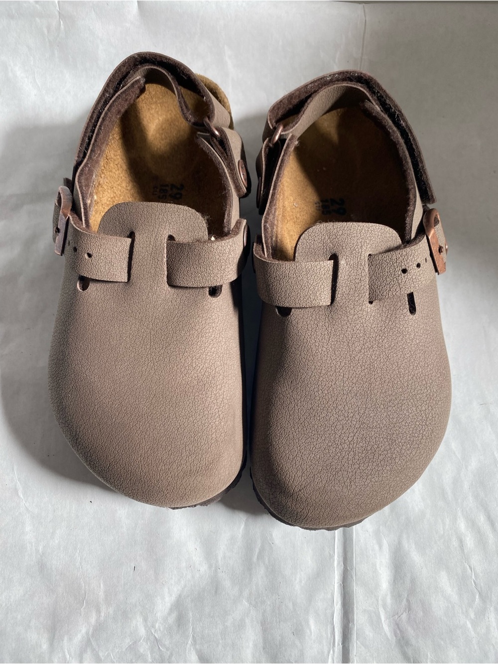 Birkenstock Tokio Suede Leather kids shoe. Brand new size 29 Slip-On Clogs